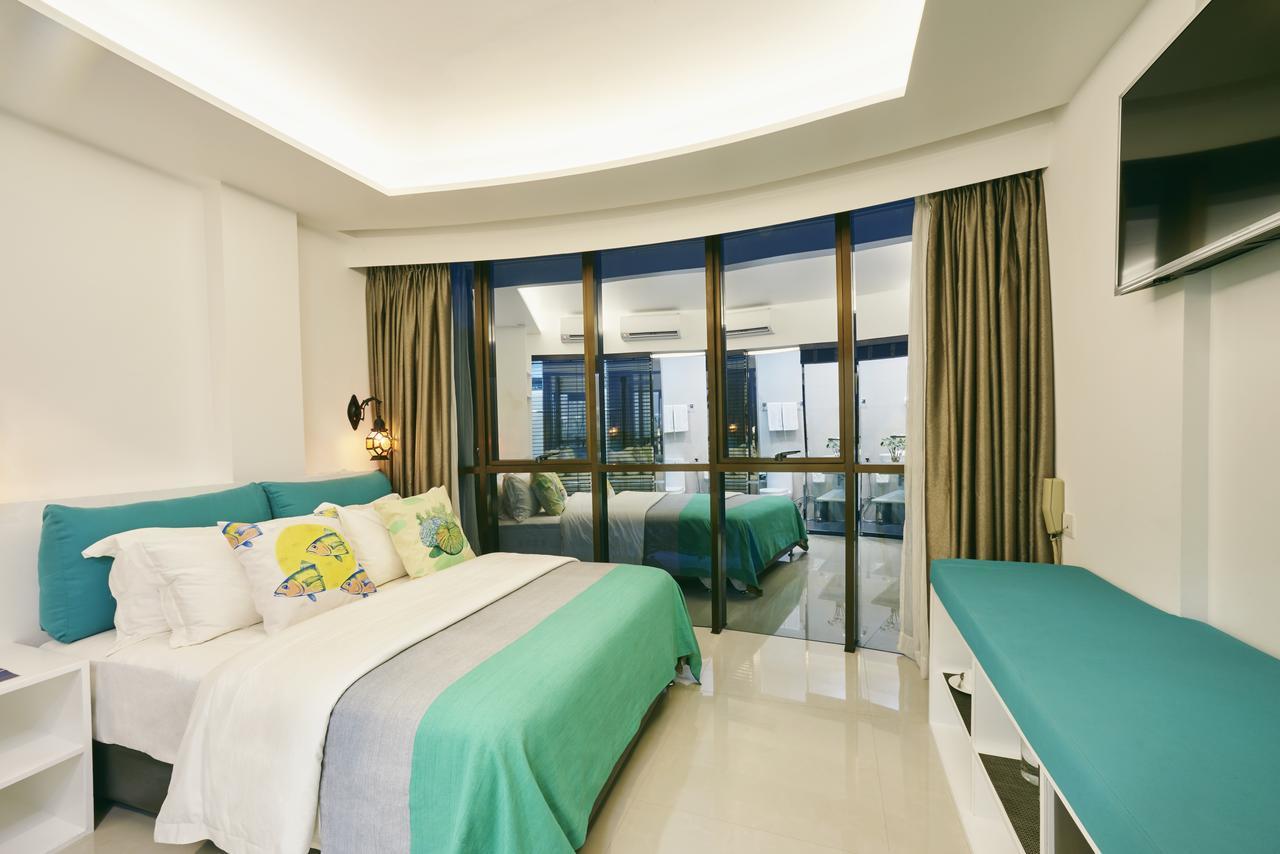 Island Beach House Hulhumale Esterno foto